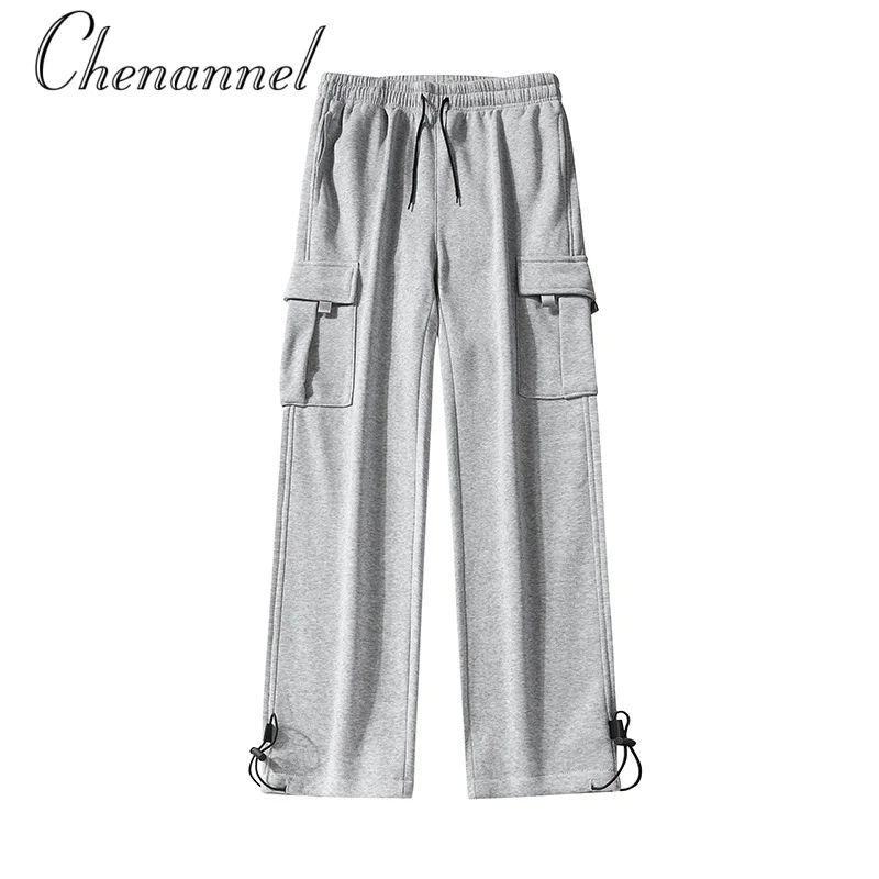 

Men's Work Pants, Outdoor Casual Sports Long Pants with Trendy Camouflage Straight Paratrooper Style