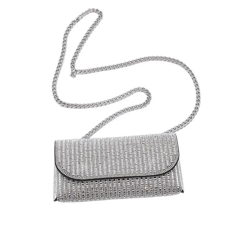 موضة جديدة الماس سلسلة حقيبة كروسبودي تنوعا حقيبة يد كتف واحدة خفيفة الوزن تصميم ثلاثية الأبعاد بولي Material المواد حقيبة يد B1 #5