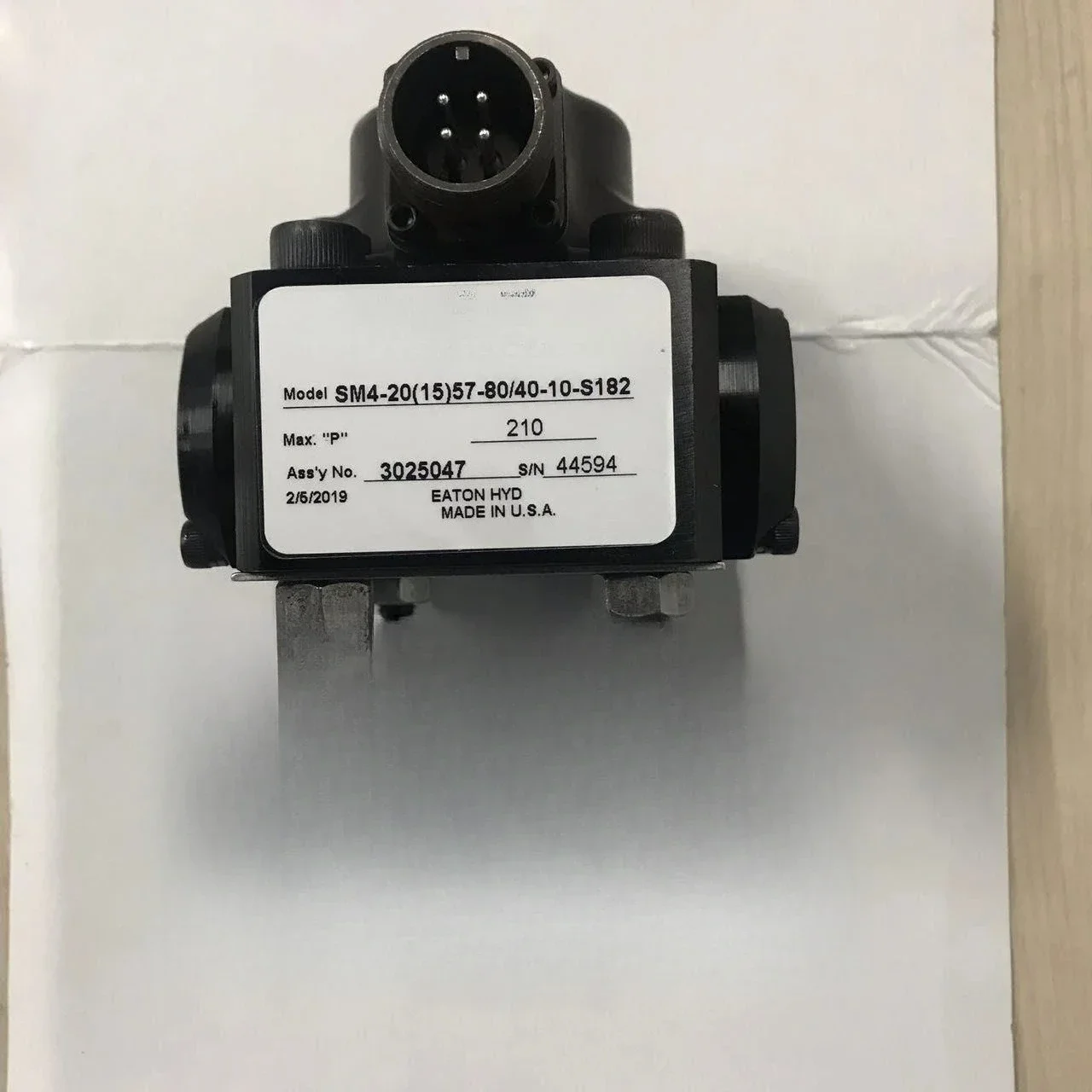 SM4-15(10)38-80/40-10 Hydraulic Proportional Servo Valves