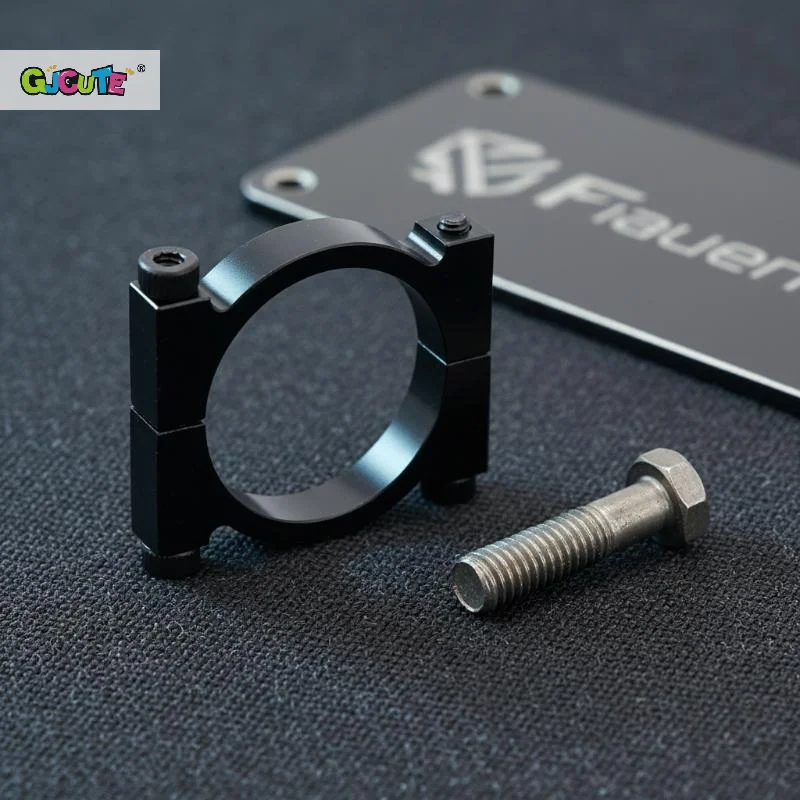 High Precision CNC Aluminum Tube Clamp for 12-30mm Carbon Tubes Sturdy Secure Mount for DIY Drone and RC Model Projects