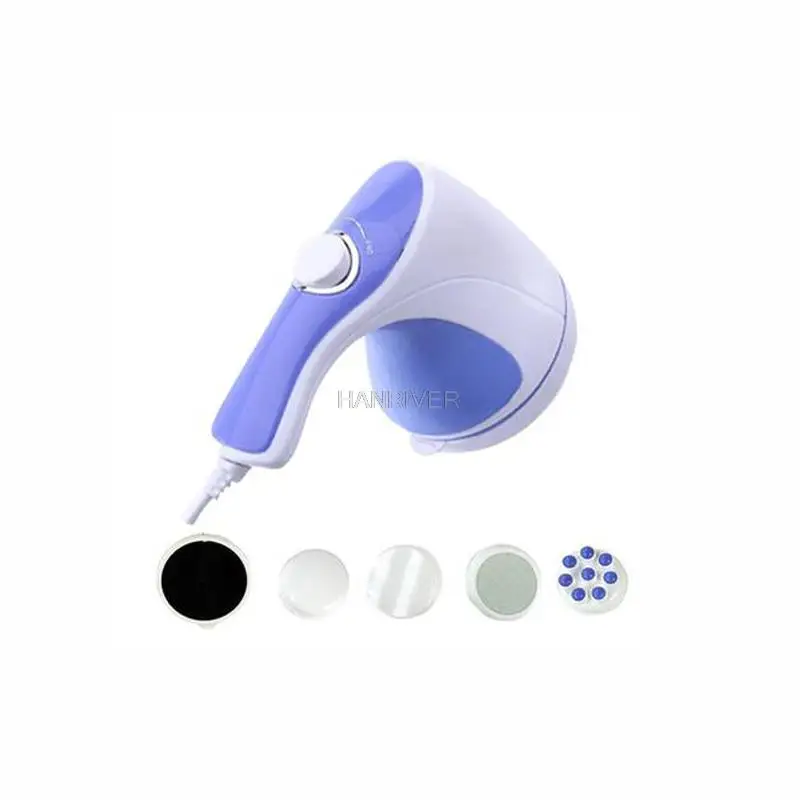 Grease pusher multifunctional electric beauty apparatus grease remover thigh, calf and abdomen household massager stick body mas
