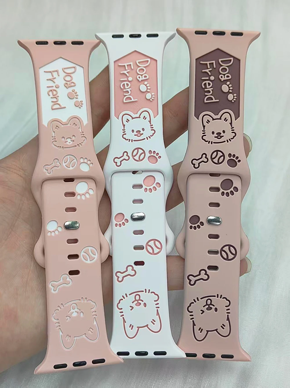 NEW Engraved Strap For Apple Watch Band 46mm 42mm 41-45mm 40-44mm Silicone Sport iWatch Series 11 10 9 8 7 6 5 SE/Ultra 3/2 49mm - view 3