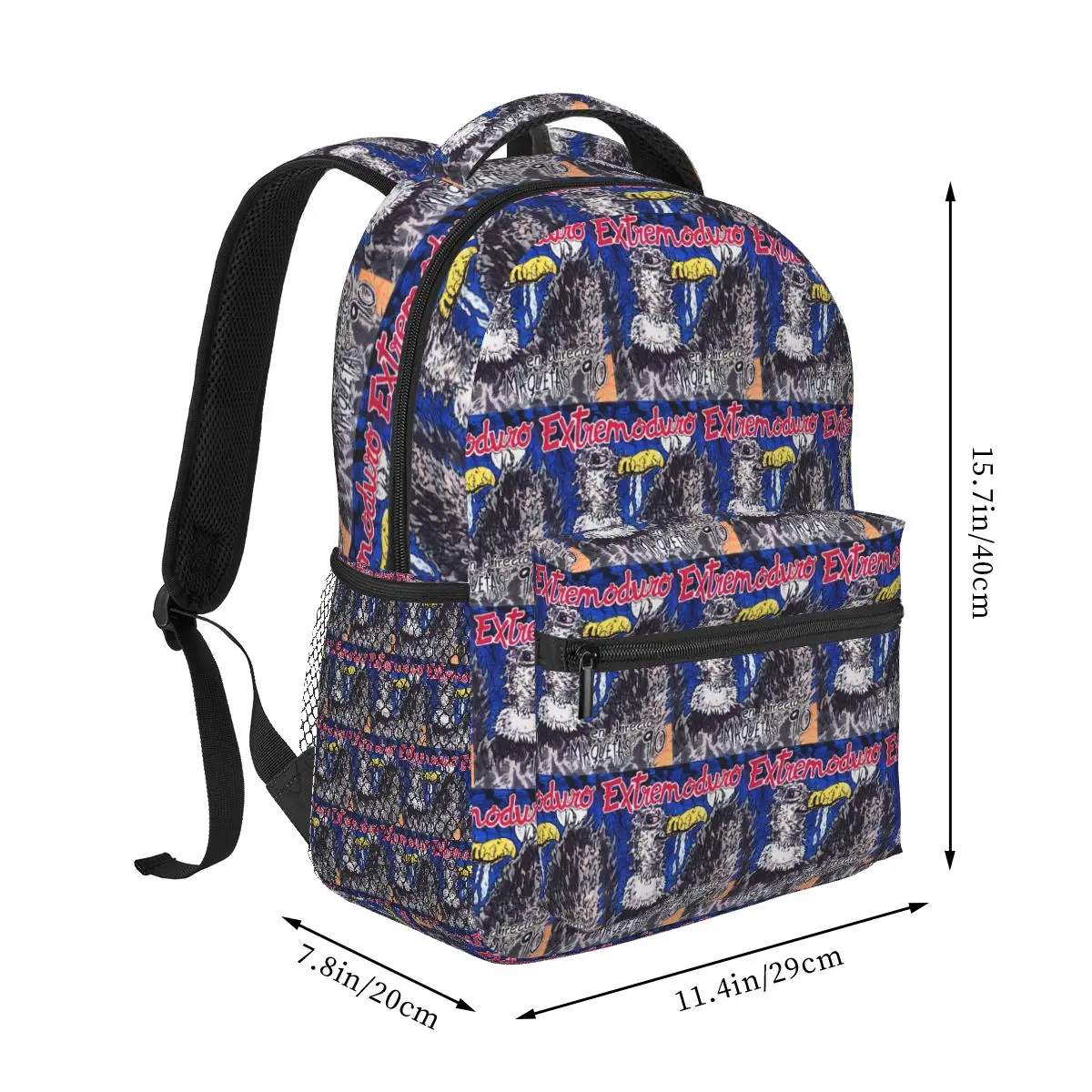 Band Extremoduro En Directo Maquetas Backpack Student Boys Girls BookBag Children School Bag Computer Shoulder Bag for Men Women
