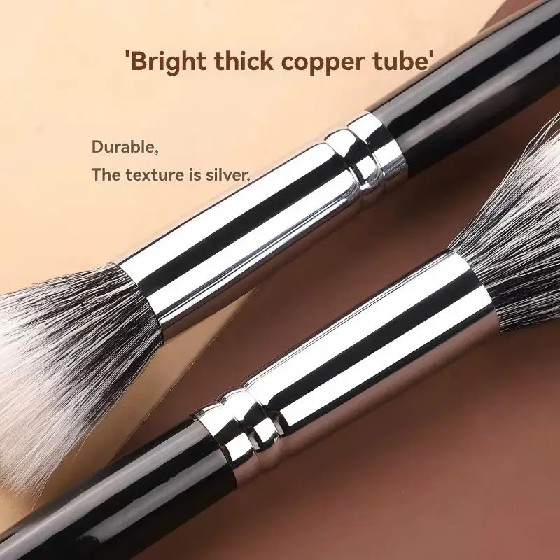 Dotting Makeup Brush – Dual-Fiber Stippling Brush for Airbrush Finish, Liquid & Cream Products, Easy Blending, Cruelty-Free