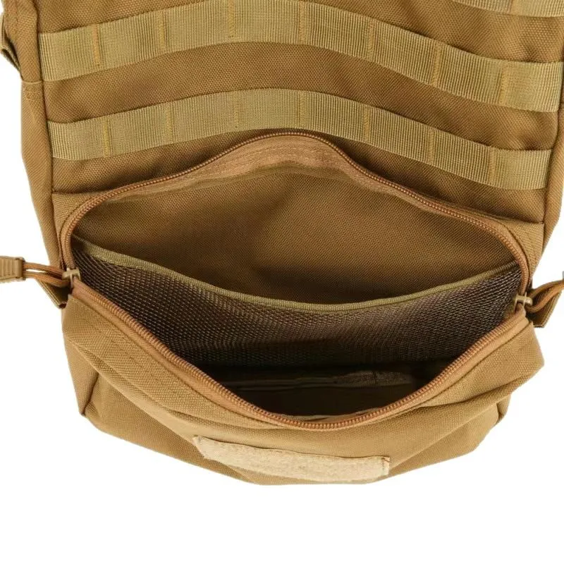 Ransel Taktis Molle Outdoor Airsoft Combat EDC Kantong Hidrasi Berburu Menembak Rompi Tas Hidrasi Aksesori Tas Nilon 1000D