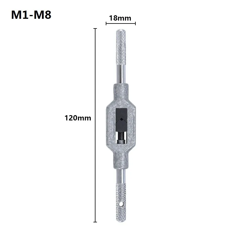 1pc Tap Wrench M1-M8/M6-M20 Hand Threading Tools Thread Screw Tap Wrench