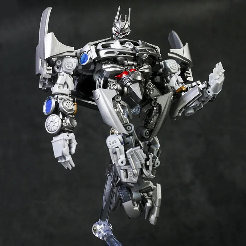 Imagem -05 - Estoque Transformação Toy-lab Tl02 Tl02 Silver Bullet Soundwave Small Scale Movie Version Action Figure com Box em