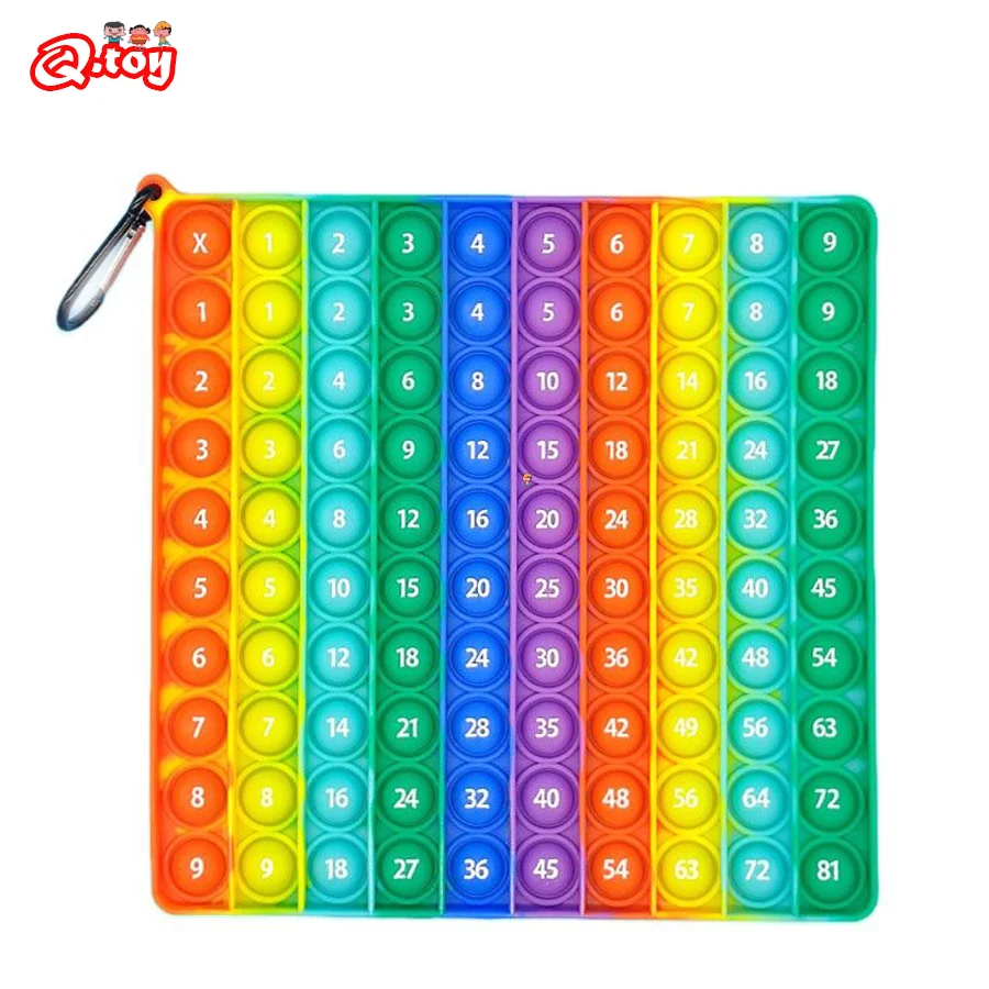 

Montessori Multiplication Table 100 Digital Table Math Toys Fidget Learning Educational Toys Teaching Aids for Kids Over 5 Years