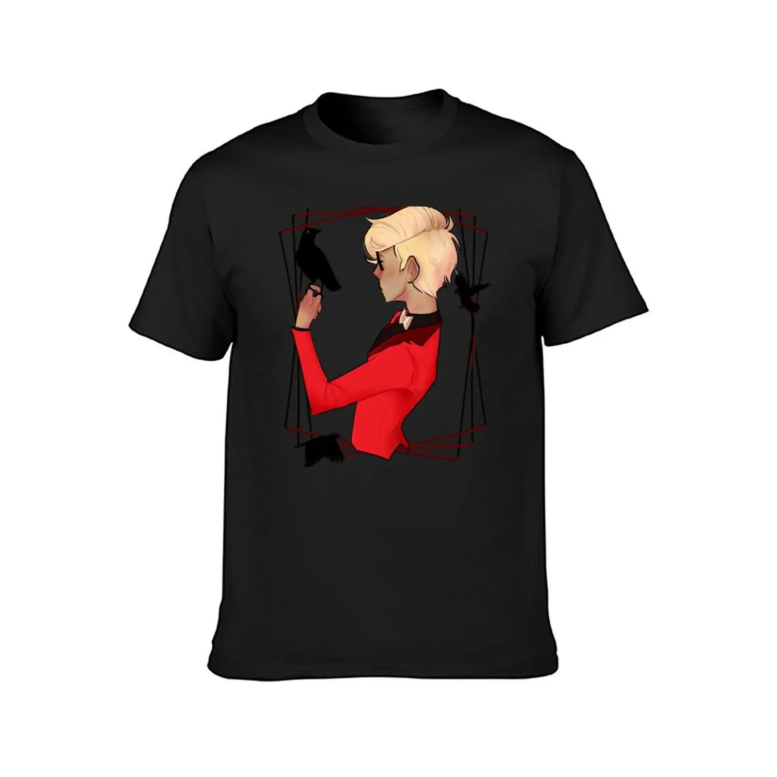 Red Suit Dave Strider T-Shirt graphics oversizeds Blouse men clothings