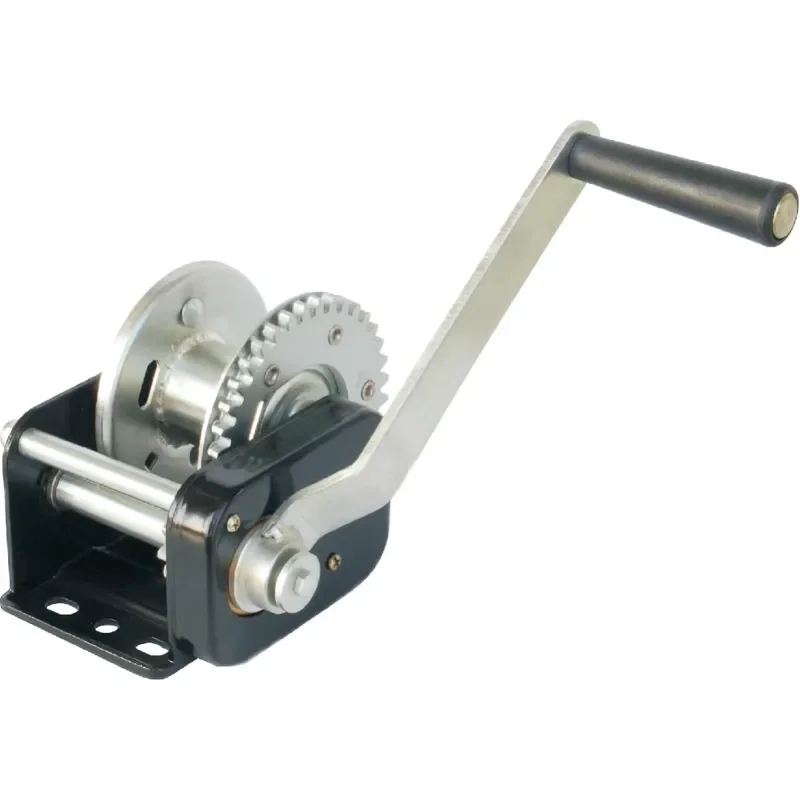 Portable Hand Winch WT T10 Manual Cable Puller Heavy Duty Lifting Tool for Car Truck Boat Recovery Gear Compact Design WT T10