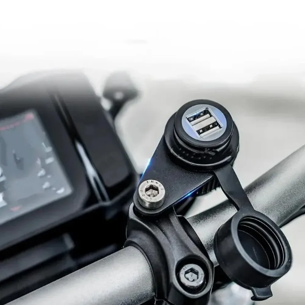 Motorcycle USB DC Outlet Outlet Converter Kit USB Adapter for MT-07 MT-09 SP Tracer 900 FZ-09 FZ-07 Tracer XSR 700 12V DV