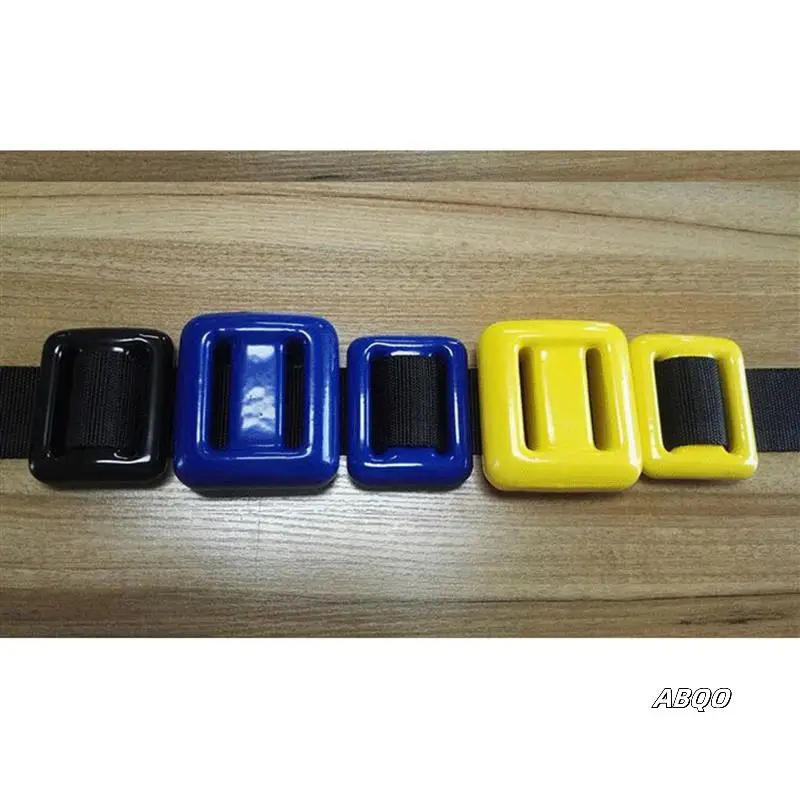 

4X Dive Weights For Scuba Diving Weight Belt Lead Weights Scuba, Coated Dive Weights,Diving Lead Weights Yellow
