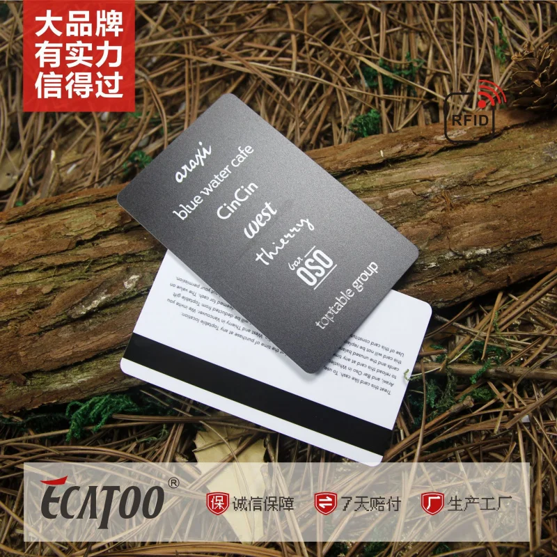 تخصيص.ECATOO إنتاج بطاقة التردد المنخفض إنتاج بطاقة الوصول إلى الفندق T5577 TI بطاقة رقاقة