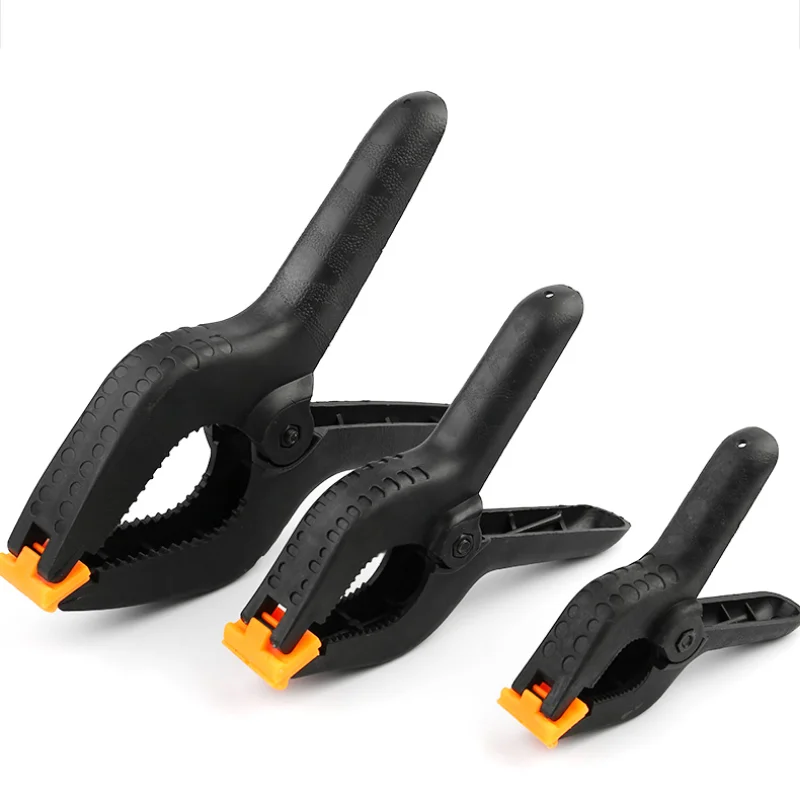 5/10PCS 2inch Spring Clamps DIY Woodworking Tools Plastic Nylon Clamps For Woodworking Spring Clip Photo Studio Background