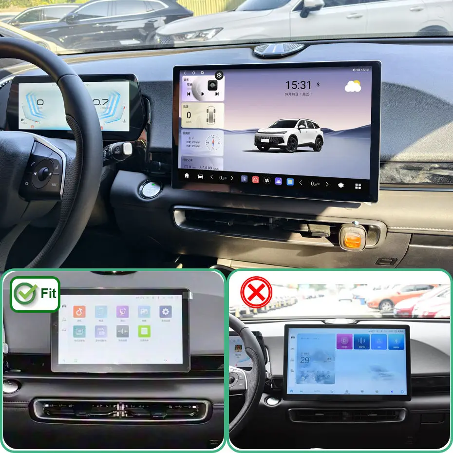 For BAIC X55 2022-2024 13.1 inch 2k screen  Android Radio Carplay Navigation Multimedia Player GPS  Android auto QLED screen