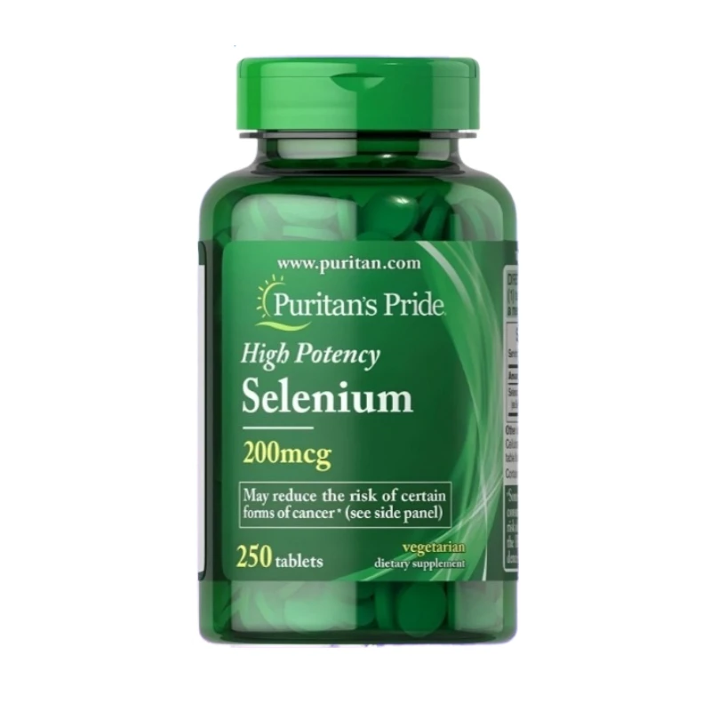 Selenium Capsules - Antioxidant Support, Boosts Immune System, Boosts Energy Levels Thyroid Support