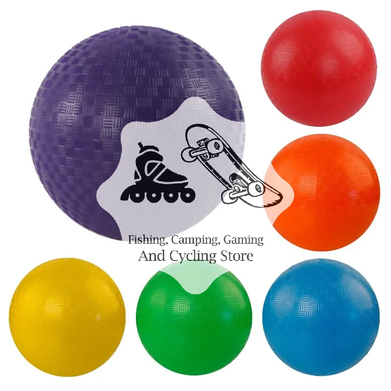 Kids Outdoor Games - Rubber Kickball 9/6 Inch Playground Balls