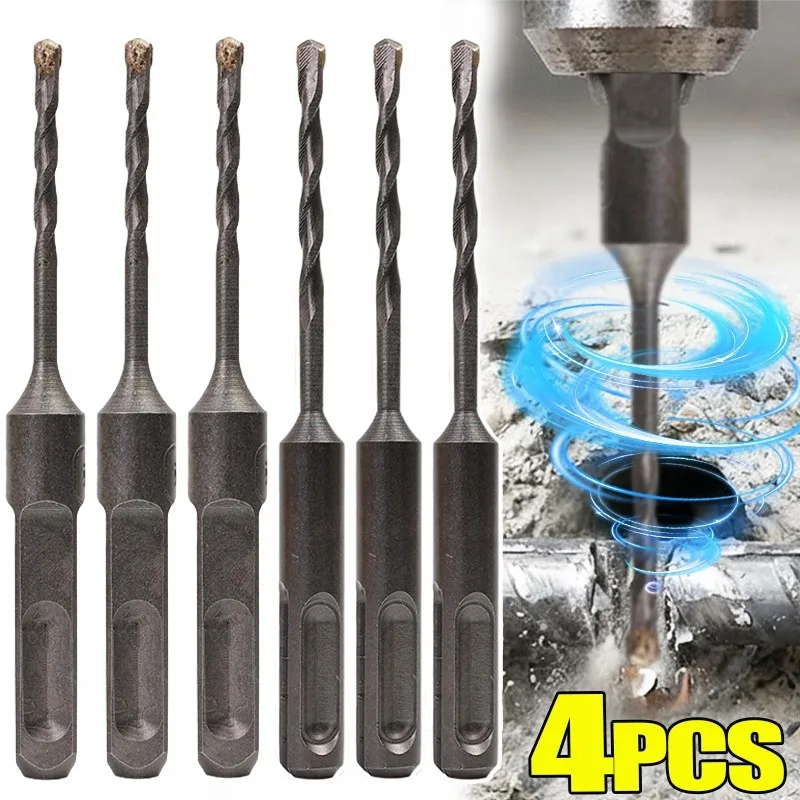 

Ударное сверло для быстрого сверления, квадратная круглая ручка, электрическое молотковое сверло, ремонт кондиционера, сантехнические работы, ударные дрели