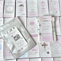Aesthetic Stars Sealing Sticker 30Pcs Kpop Photocard Packaging Decals Cute Cream INS Fashion Gifts Packaging Sticker Decor