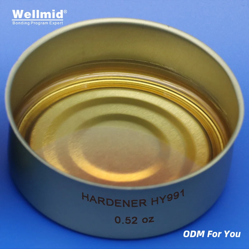 HARDENER HY991 ca68082-29-1 Curing agent for epoxy adhesive systems clear amber with ARALDITE AY103-1 AY105-1 AW136H 2 part glue