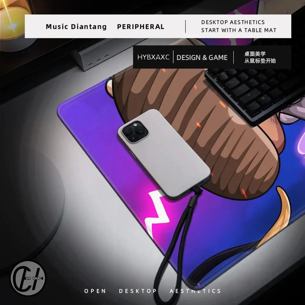 Luffys-Gear5 Desk Mat Large Mousepad Anime Mouse Pad O-One-PieceS Pc Accessories Gamer Keyboard Xxl Gaming Extended Mats