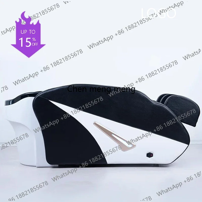 D80 Smart Electric Massage Shampoo Chairs Beauty Hair Salon Stylist Shower Shampoo Chairs Equipment Salon Furniture Silla Champú
