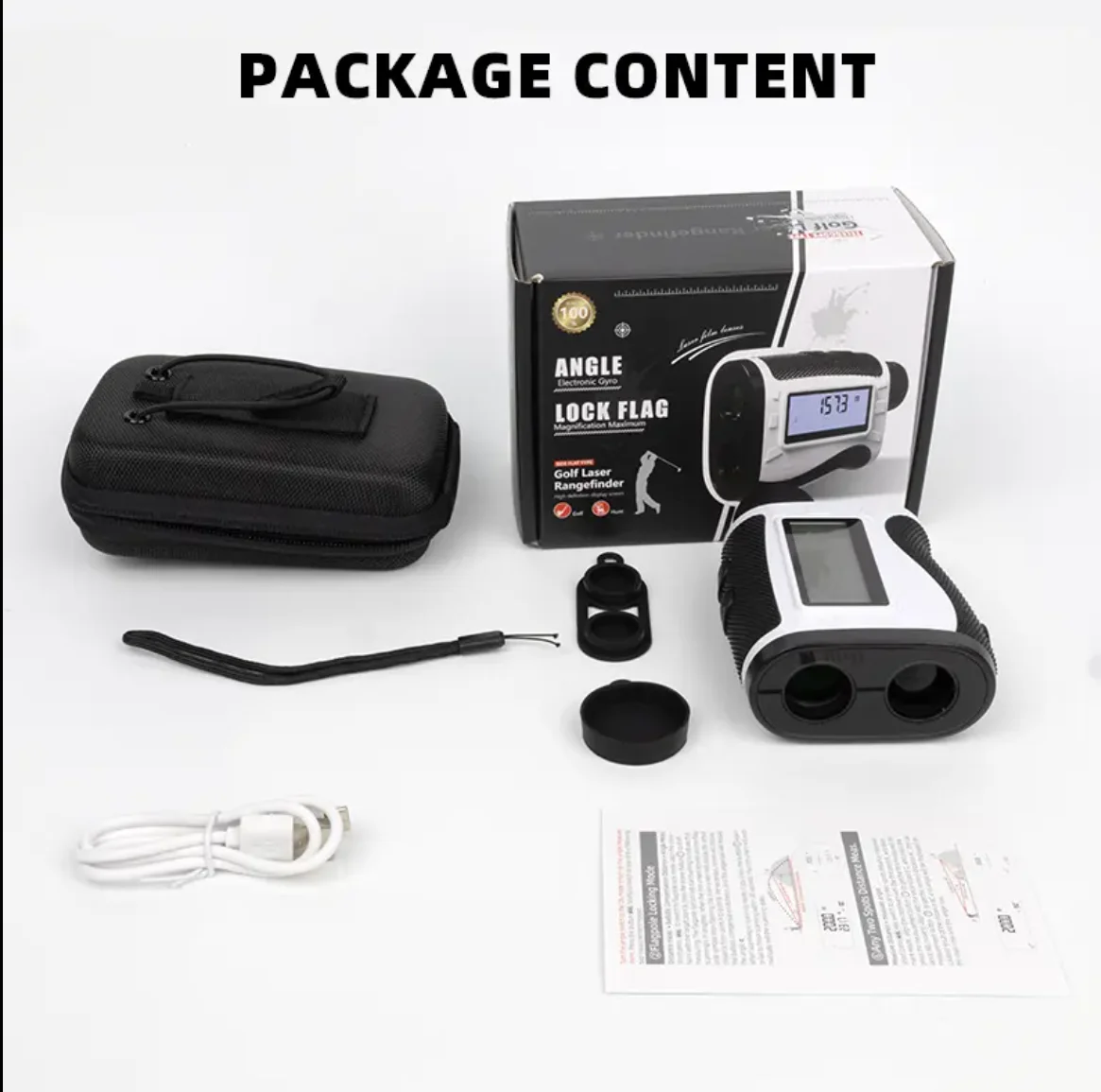 

Настройка логотипа дальнего действия 7X гольф-дальномер с голосовой трансляцией