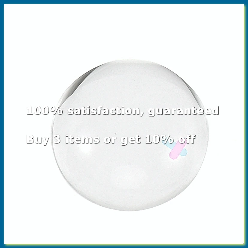Transparent color Glass Crystal Ball Healing Sphere Photography Props ball Decor 30Mm-DTB1