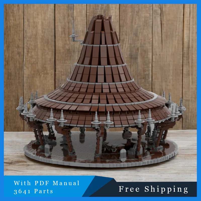 3641 أجزاء ستار معركة سلسلة خمر شجرة اللبنات الطوب نموذج الأطفال الإبداعية DIY بها بنفسك الجمعية عرض لعبة هدية