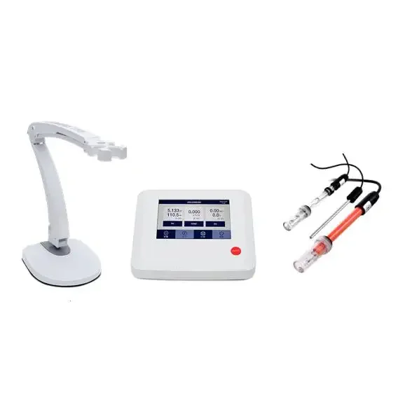 

PC100T model Touch Screen pH/Cond/Temperature Meter