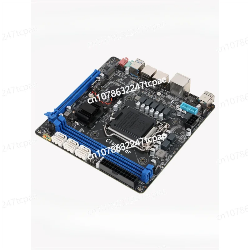 Yunxing 10th nesil NAS ana kurulu B560 çift Intel 2.5G ağ bağlantı noktası 6sata2M2 Synology EXSI destekler