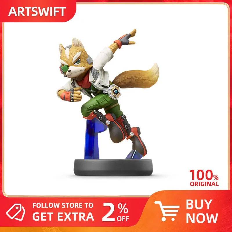 ARTSWIFT Store Figurine for Original Star Fox NS NFC Asian Version Region Free Collectible Model In Stock