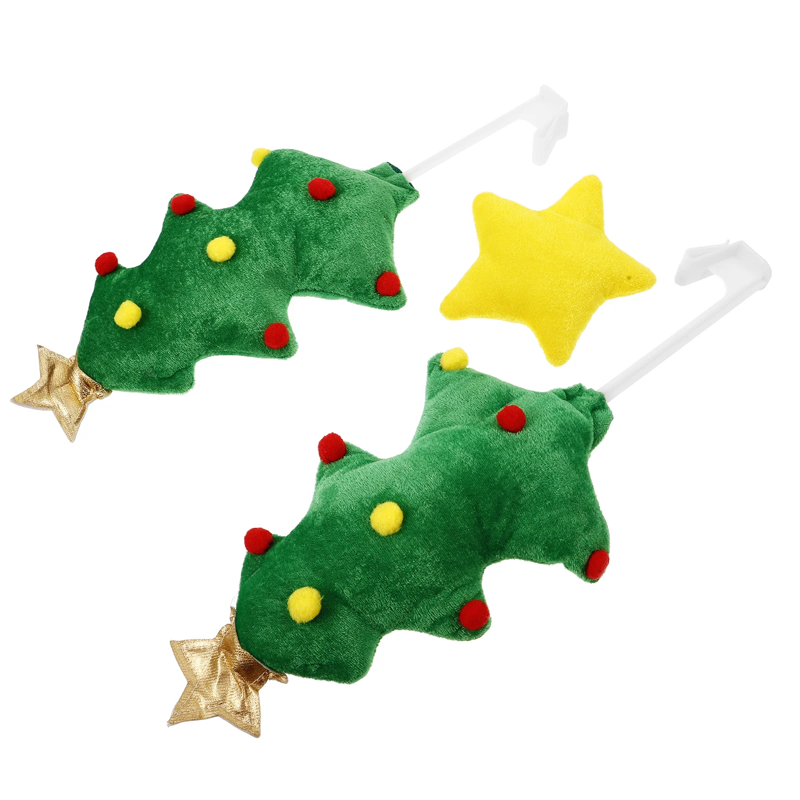 

Christmas Tree Car Costume Kit Decoration Decorations Small Decors for Auto Cake