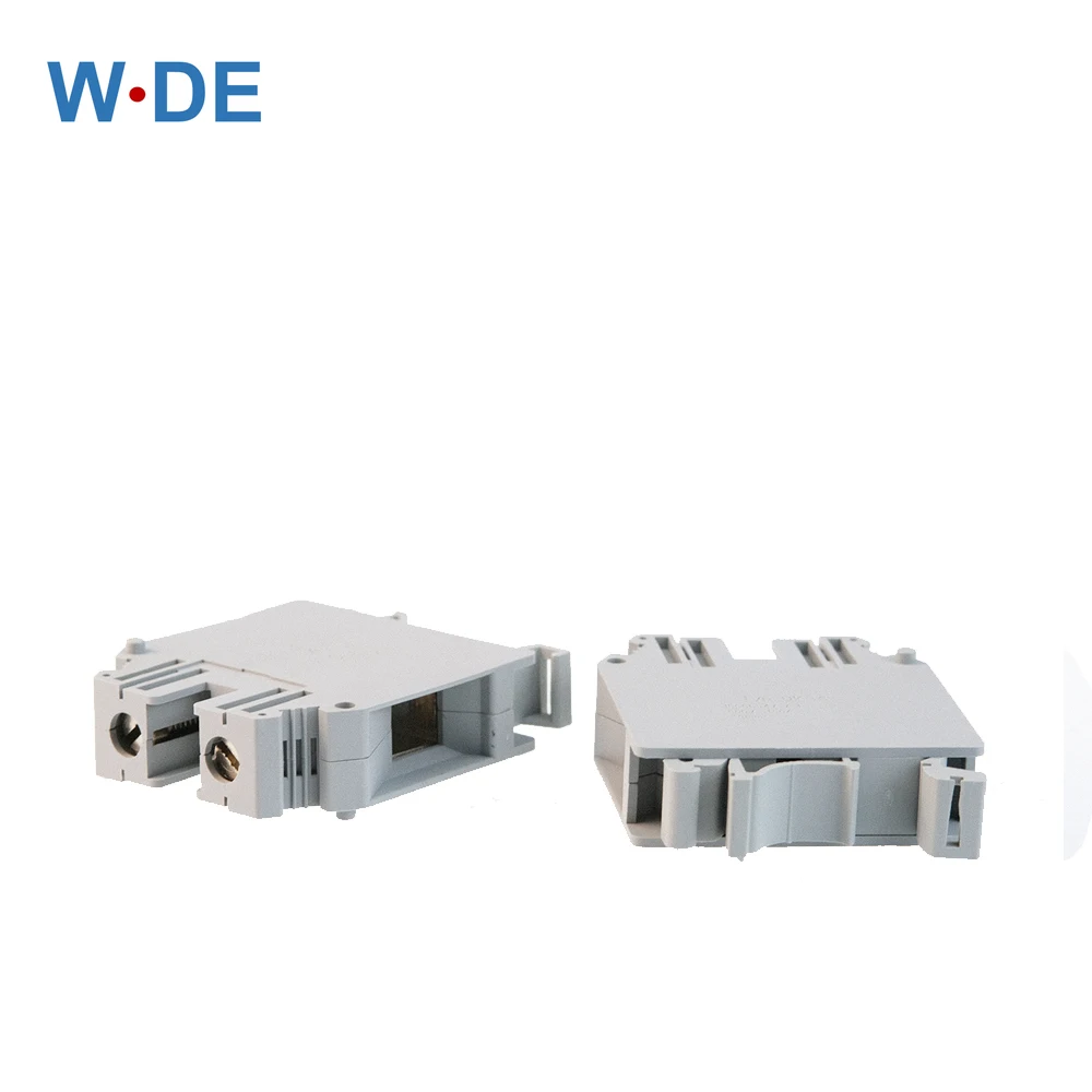 Din Rail Terminal Blocks 10Pcs UK-35 Universal Class Connector Screw Connection Wire Conductor UK35