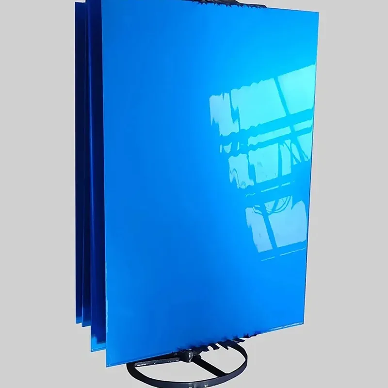 Blue Anodized 5052 Aluminum Plate 0.5-2mm Thick 100x100mm to 300x300mm Sheet Metal