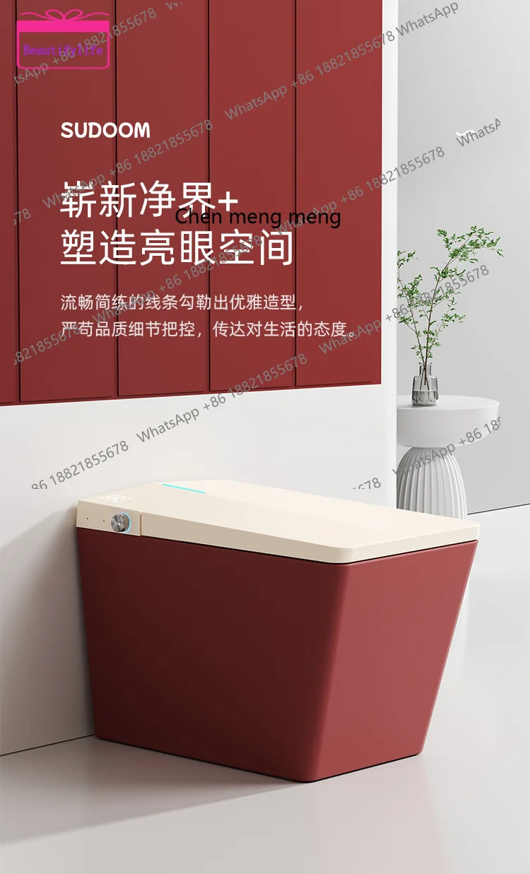 

YL Fully automatic integrated siphon instant heat ceramic toilet without water preure limit smart toilet