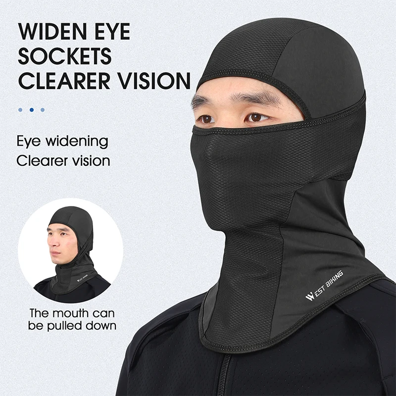 ركوب الدراجات الغربية-قناع الوجه الكامل ، وشاح ، دراجة نارية ، بطانة خوذة الدراجة