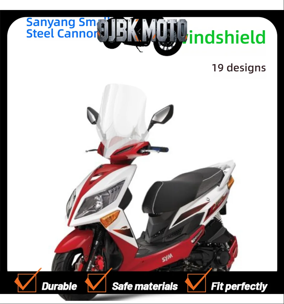 

【Perfect fit】For SYM JET JP150 windshield modification, front windshield, rain shield, chest protector, windshield mirror