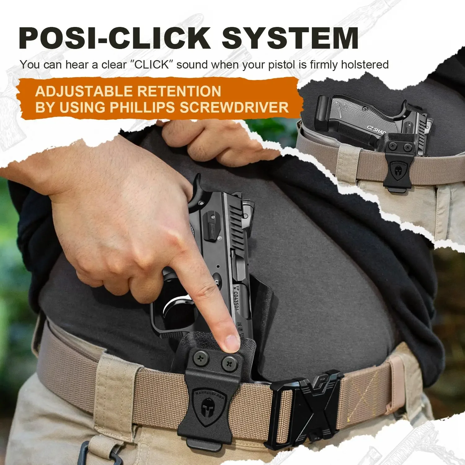 CZ シャドウ 2 コンパクト/CZ シャドウ 2、IWB カイデックス右