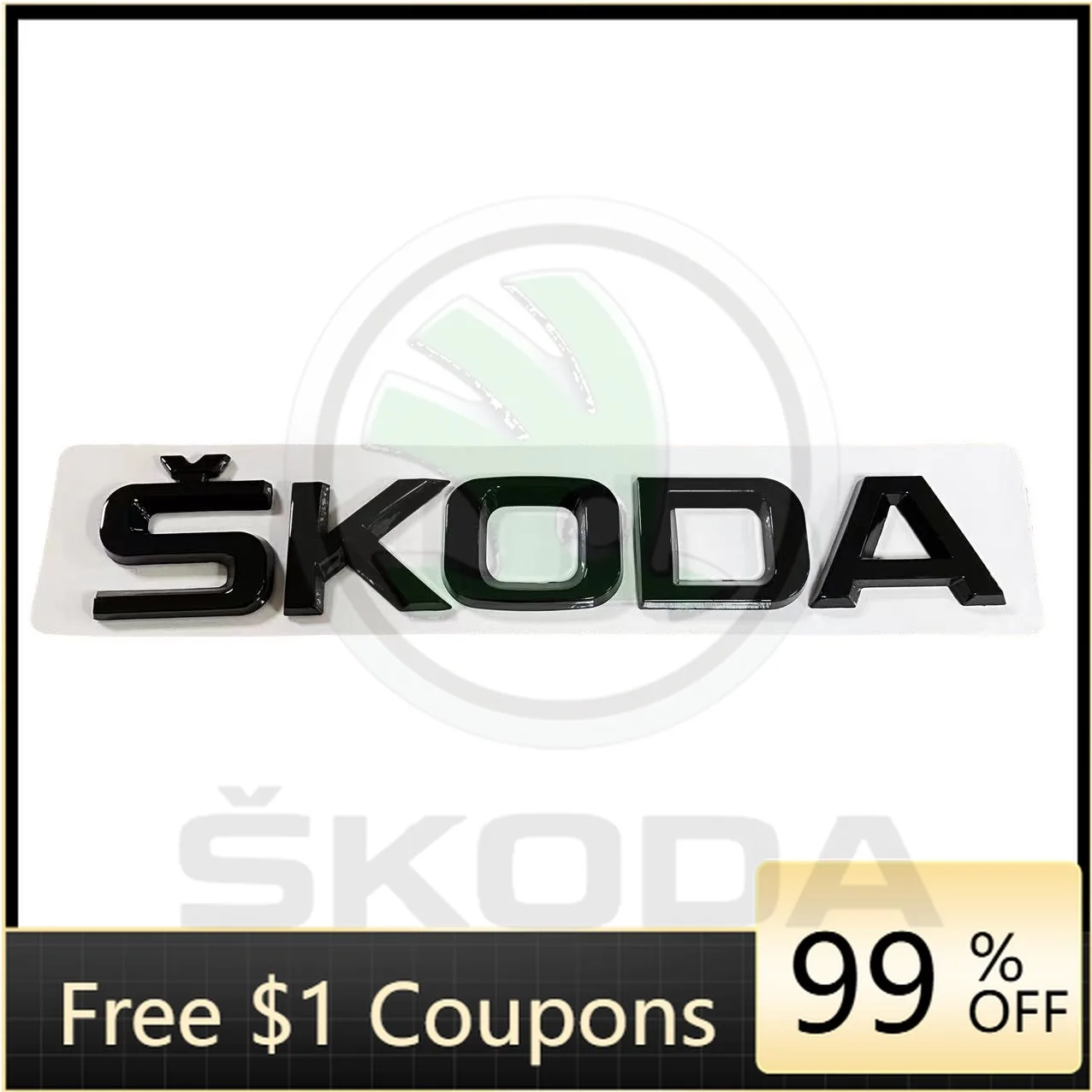 

Car Stickers 2025 Hot Lettering Rear Trunk Emblem Badge Decals For Skoda Yeti VRIS Octavia A5 Karoq Kamiq Fabia Kodiaq Rapid Sup