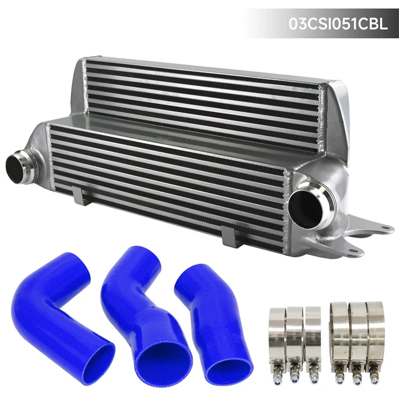 Intercooler Fits For BMW E60 E61 5 Series 530d 525d Silicone Turbo EGR Hose Kit  Black/Blue/Red