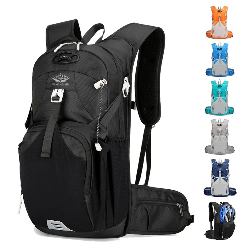 Outdoor Cycling Backpack Waterproof Large Capacity Sports Bag Multi-Functional Hiking Picnic Bike Riding Travel Rucksack