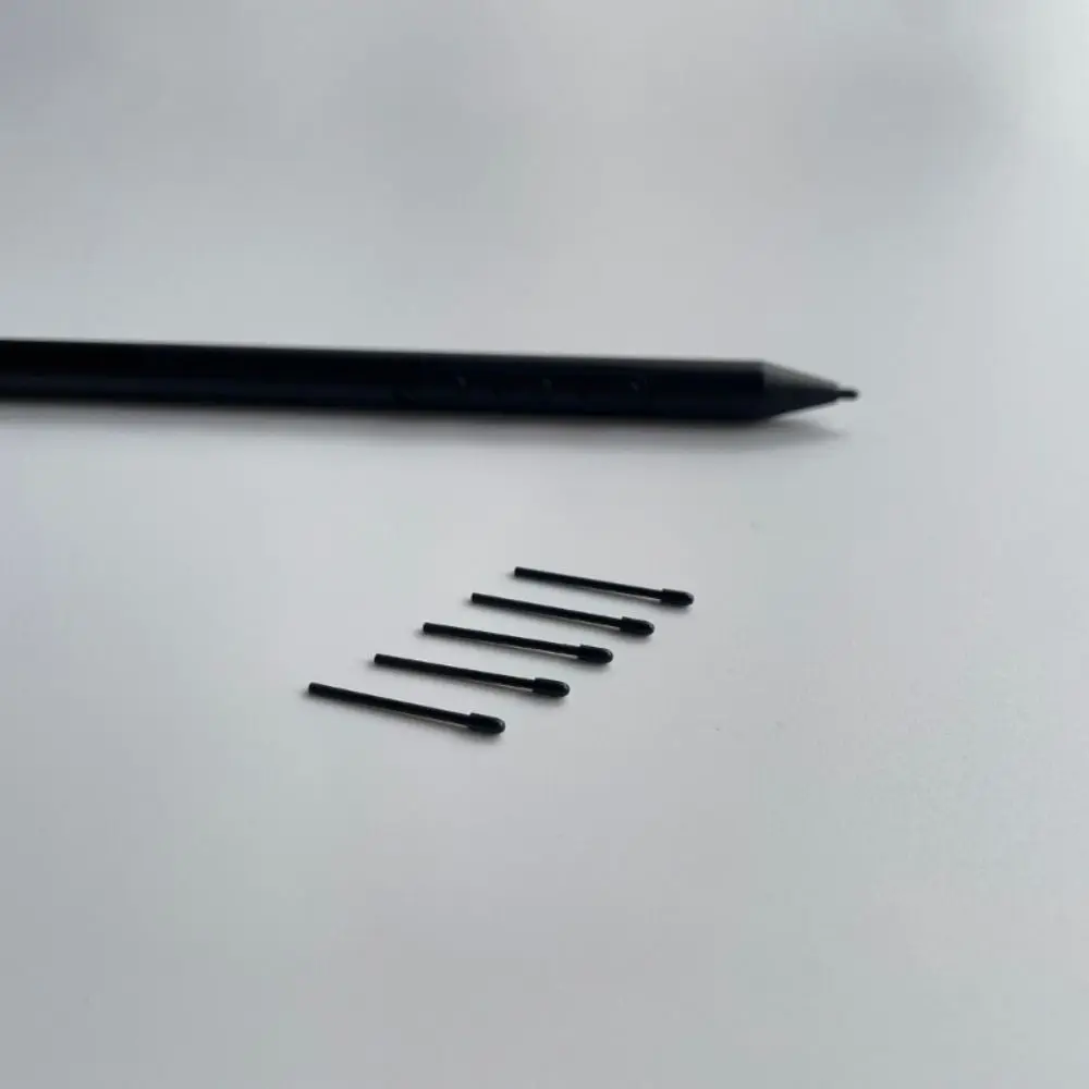 Replacement Drawing Tablet Tips Smooth Durable Pen Refills Set with Clip POM for Wacom Pro Pen 3 PTK470 670 870 DTH135 172 271