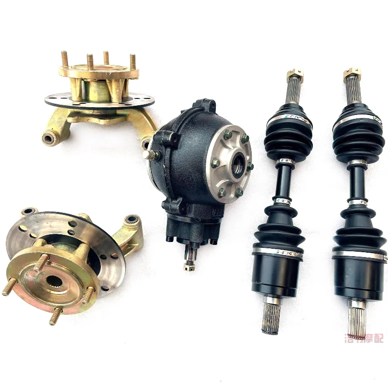 

Modified four-wheel steel pipe four-wheel drive kart beach car accessories flange ball cage tooth bag caliper pump drive