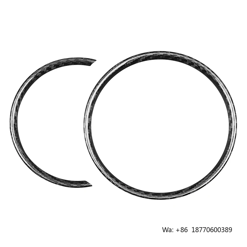 Shasha Carbon Fiber Accessories Fashion Dashboard Tachometer Bezel Carbon Fiber Car Accessories for MINI F54 F60