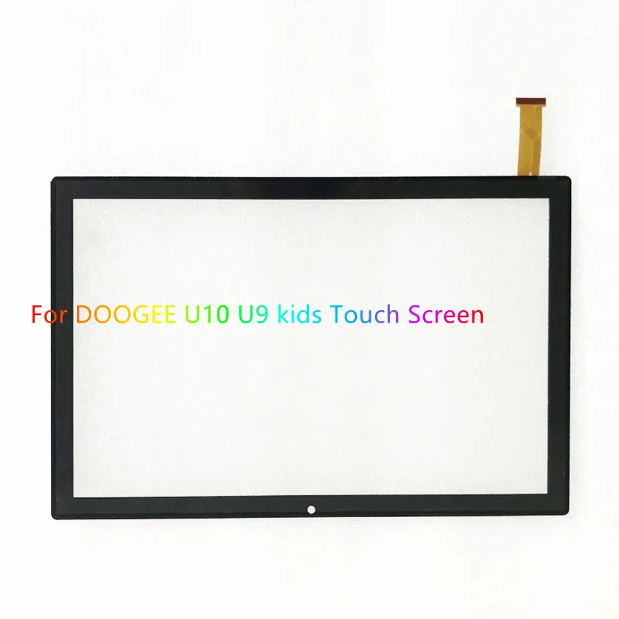 

New Black 10.1'' Inch For DOOGEE U10 U9 kids Tablet PC Touch Screen Digitizer Disassemble Replacement Parts 100% Tested