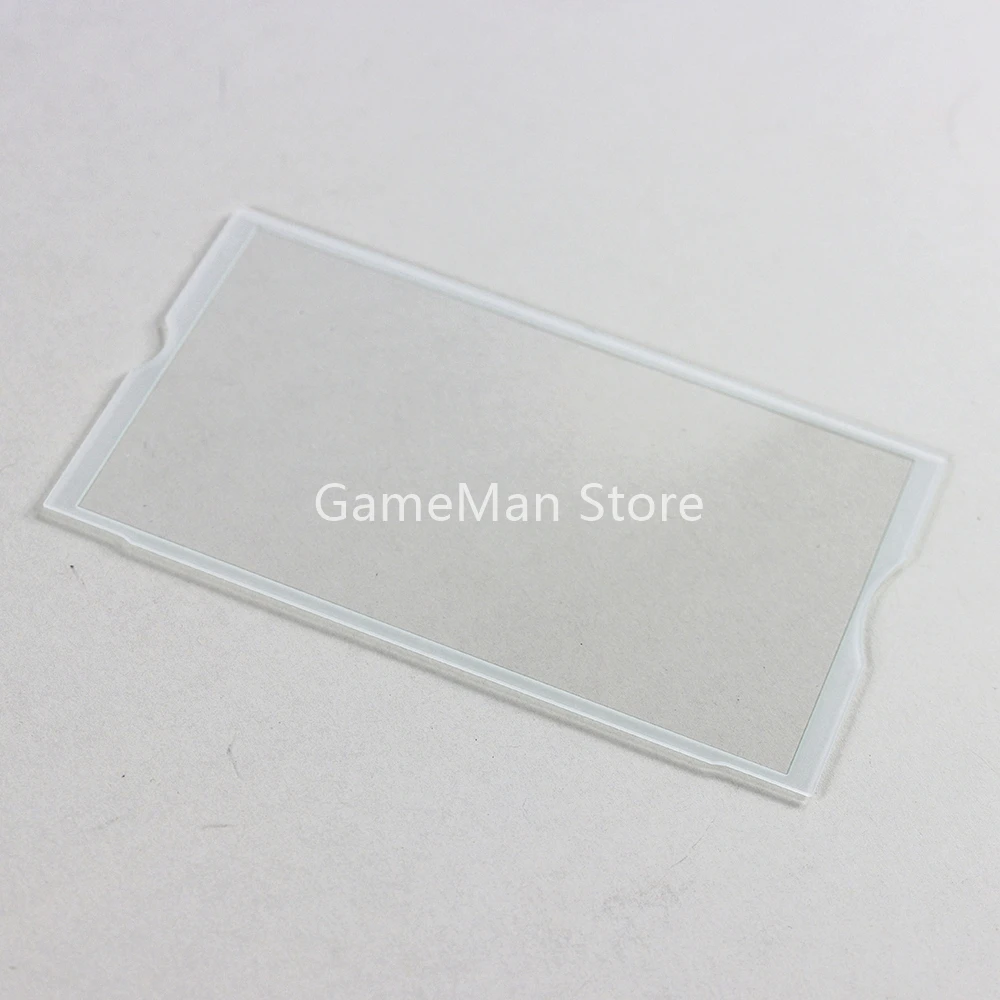 10 قطعة ل PSP1000 PSP2000 PSP3000 الجبهة شل غطاء شاشة الكريستال السائل حامي الشاشة البلاستيك/الزجاج عدسة لوحة