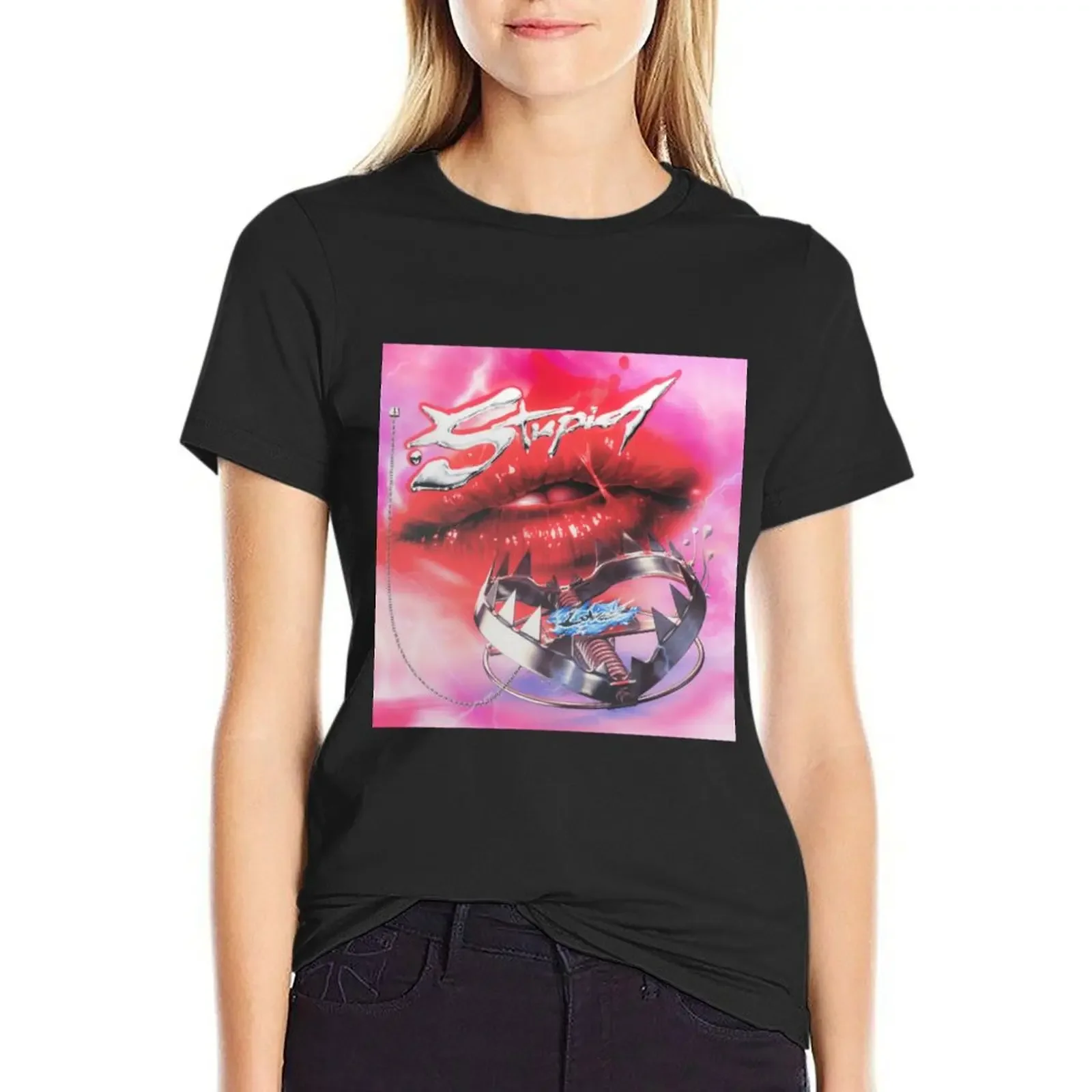 Lady Gaga Chromatica T-Shirt aesthetic clothes oversized vintage clothes summer clothes for Women