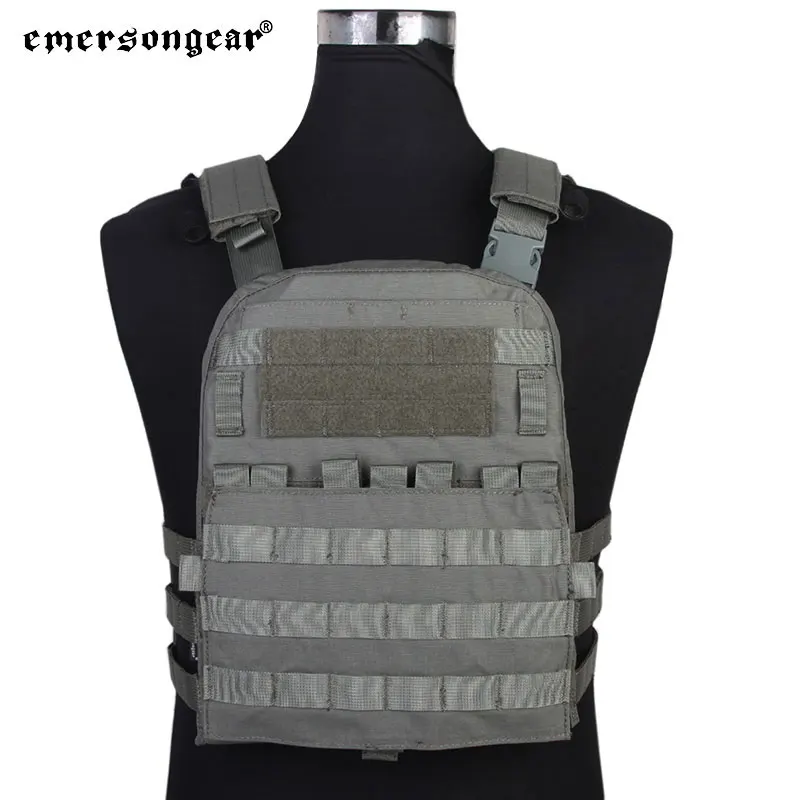 Emersongear Tactical Vest Plate Carrier For AVS Style  Molle Milsim Hunting Combat Hiking Outdoor Sports Training Nylon