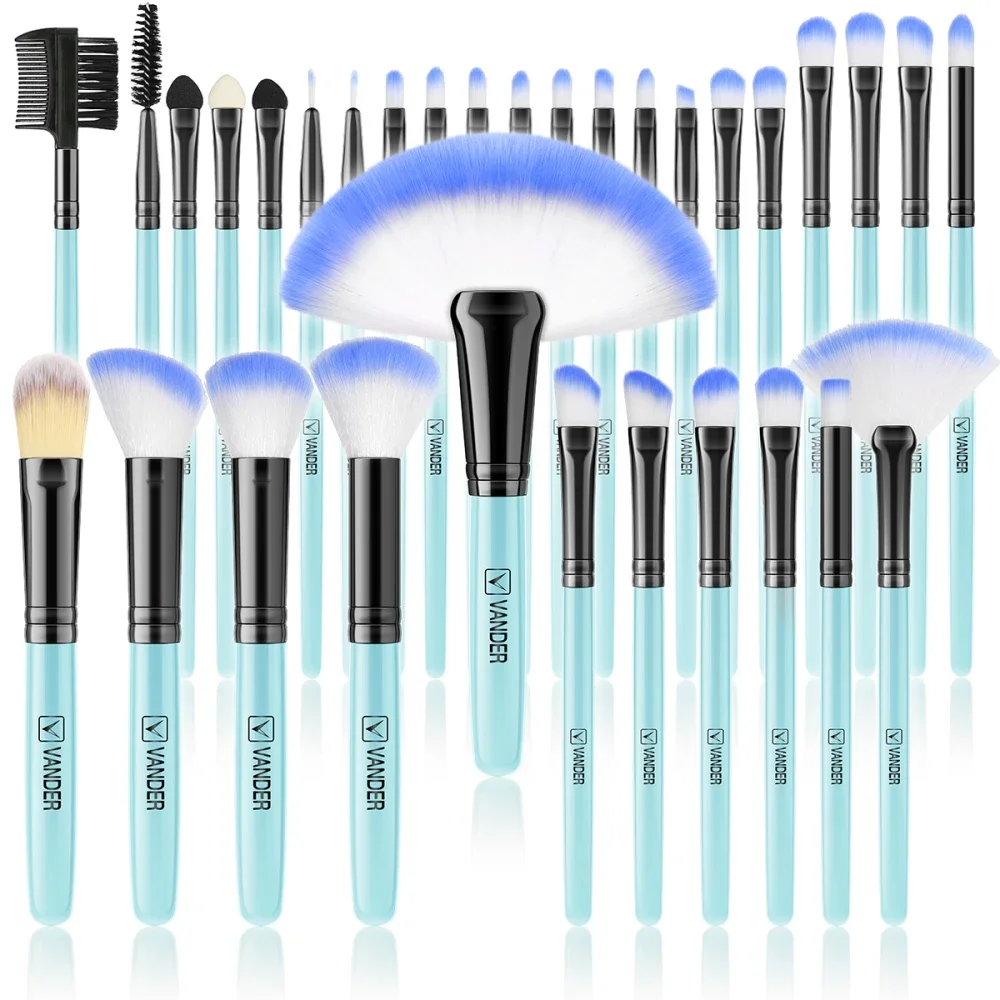 32pcs Makeup Brush Set Eye Shadow Lip And Eye Makeup Brush Contouring Brush Loose Powder Brochas Maquillaje Brushes With Bag